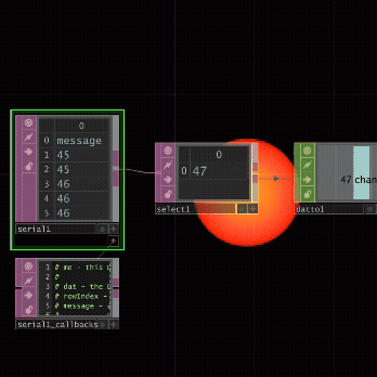 Testing dial and visuals before further editing.